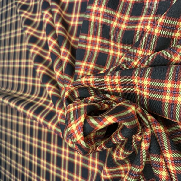 stofa carouri tartan rosu verde