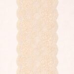 dantela crem lata 15 cm decorativa