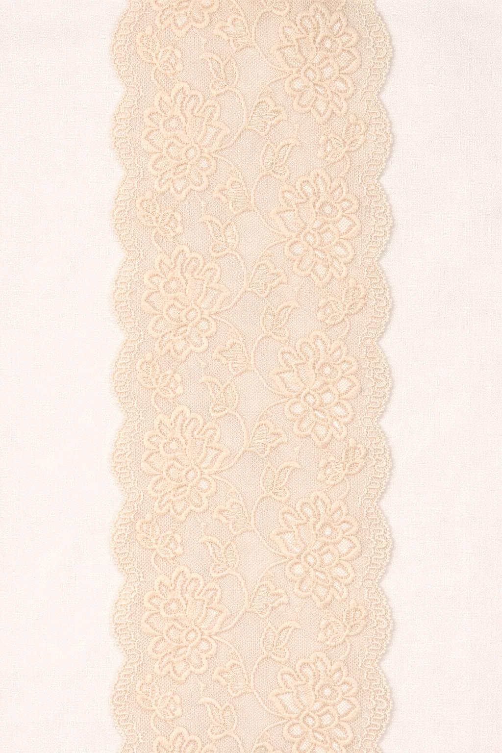 Dantelă crem lată 15 cm dantela crem lata 15 cm decorativa
