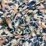 voal floral animal print
