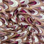 voal abstract roz bej