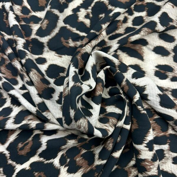 vascoza animal print maro negru