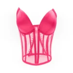 Corset fuchsia roz