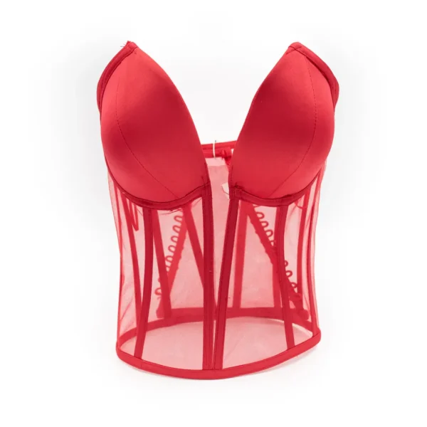 corset rosu