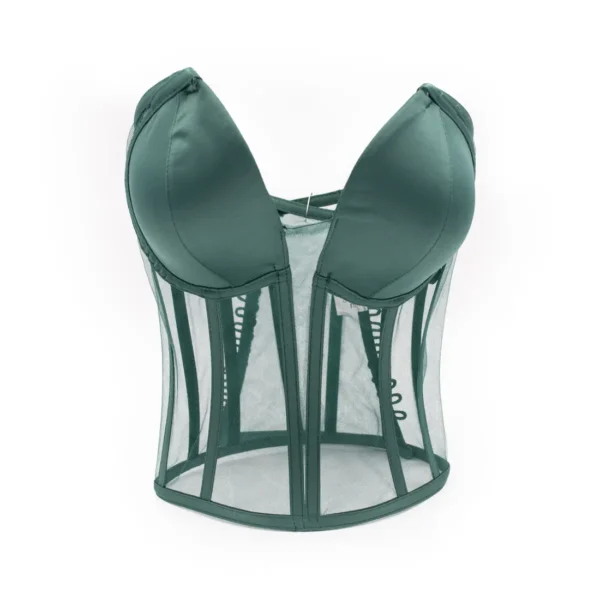 corset verde inchis