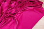 Tafta elastică premium fucsia vibrant - imagine 3