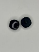 Nasture decorativ negru lucios 26 mm - imagine 2