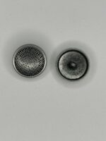 Nasture decorativ argintiu antichizat 28 mm - imagine 2