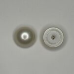 nasture decorativ perlă ivoire 25 mm