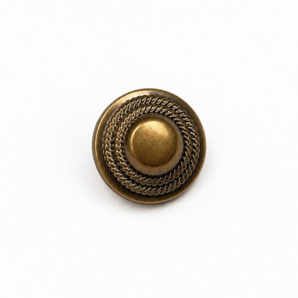 nasture decorativ bronz antichizat 22 mm